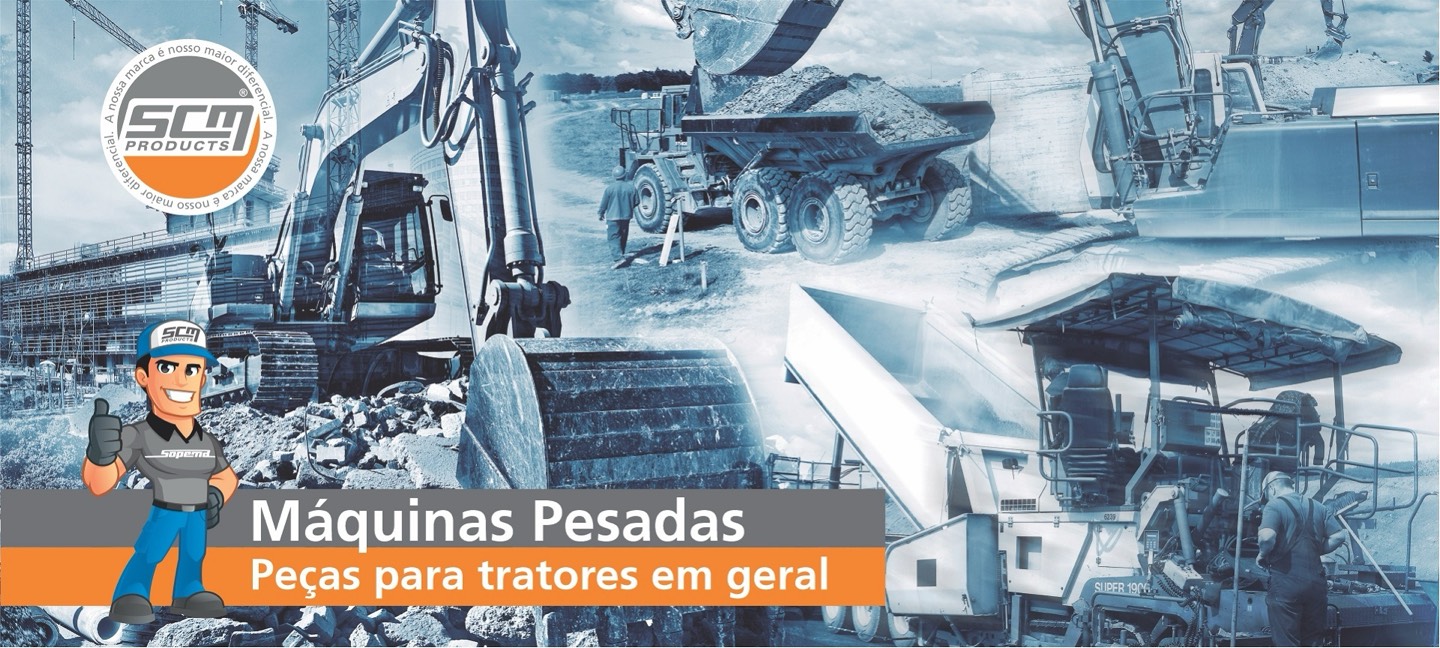 Máquinas pesadas – peças para tratores em geral